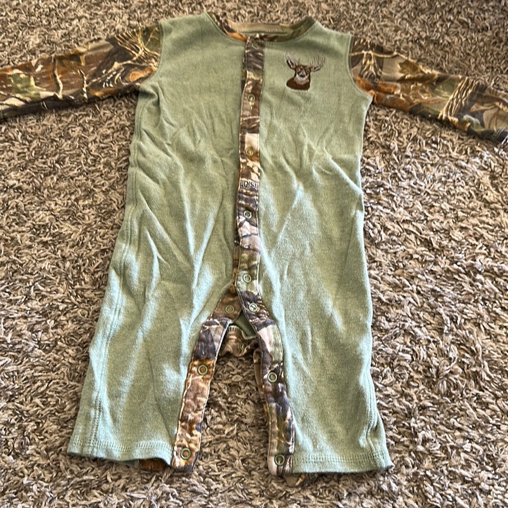 Boys 3/6 month cabalas outfit